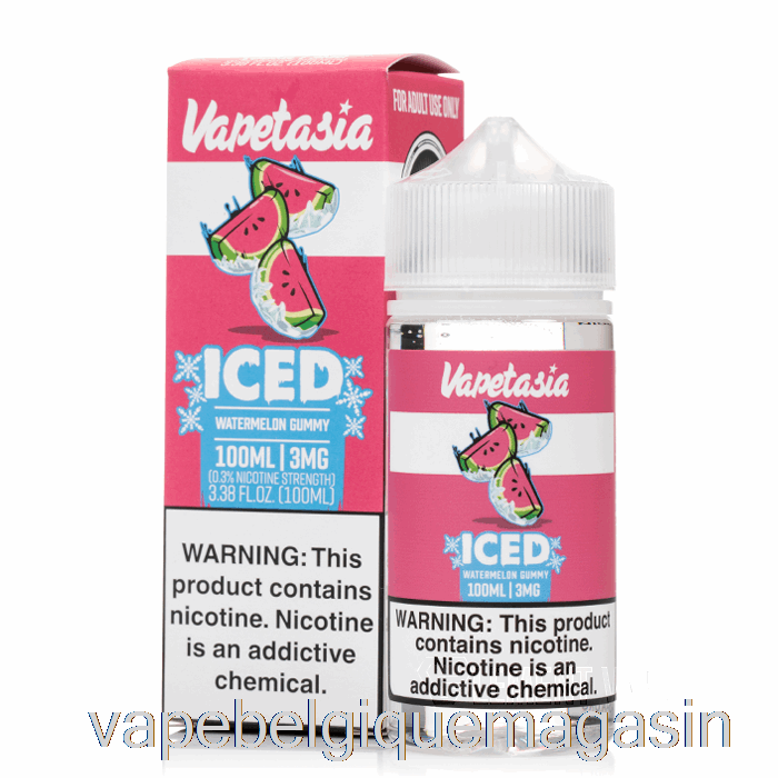 Vape Shop Bruxelles Gommeux à La Pastèque Glacée - Vapetasia - 100ml 0mg